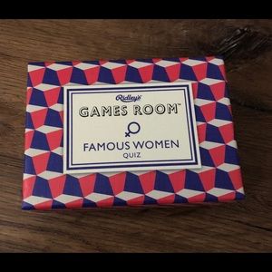 RIDLEY’S GAME ROOM-NWT Famous Women Quiz Game